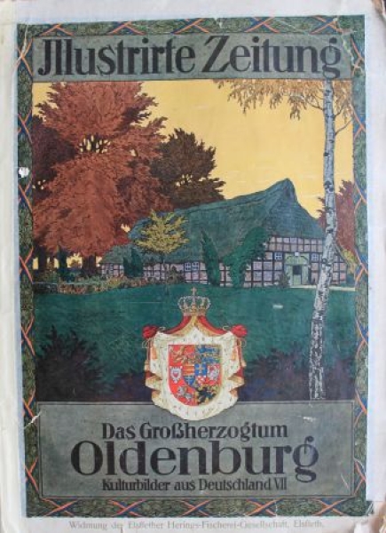 "Illustrierte Zeitung" Society-Magazine 1912 Grand Dutch Oldenburg (9636)